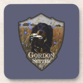 Gordon Setter Bier Onderzetter (Voorkant)