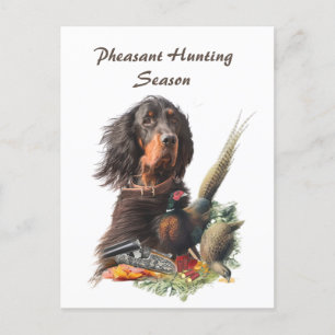 Gordon Setter Briefkaart