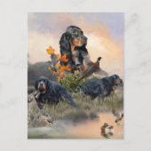 Gordon Setter Briefkaart (Voorkant)
