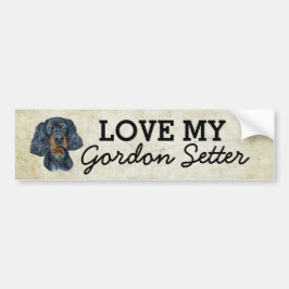 Gordon Setter Bumpersticker