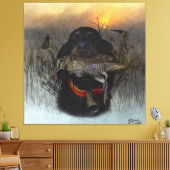 Gordon Setter Canvas Afdruk (Insitu (Woonkamer))