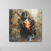 Gordon Setter Canvas Afdruk (Voorkant)