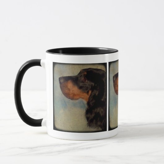 Gordon Setter Ceramic Mok (Links)