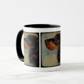 Gordon Setter Ceramic Mok (Voorkant links)