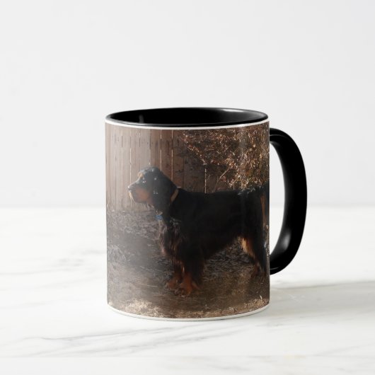 Gordon Setter Ceramic Ringer Mok (Voorkant rechts)
