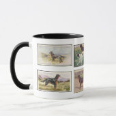 Gordon Setter Cigarette Kaarten Ceramische Mok (Links)