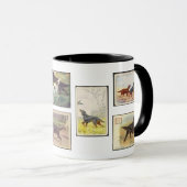 Gordon Setter Cigarette Kaarten Ceramische Mok (Voorkant rechts)