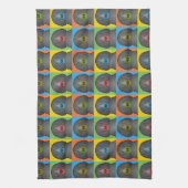 Gordon Setter Dog Cartoon Pop-Art Theedoek (Verticaal)