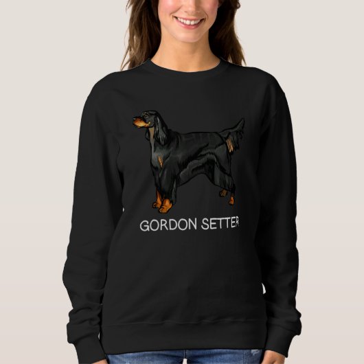 Gordon Setter Dolle Hond Trui (Voorkant)