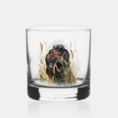 Gordon Setter, Eendenjacht Whisky Glas (Voorkant)