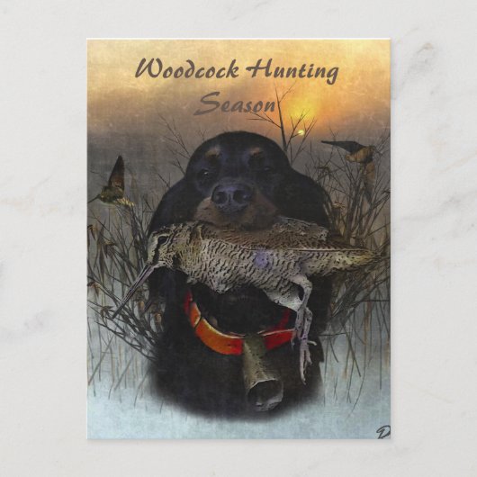 Gordon Setter Feestdagenkaart (Voorkant)