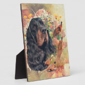 Gordon Setter Fotoplaat (Zijkant)