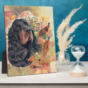 Gordon Setter Fotoplaat