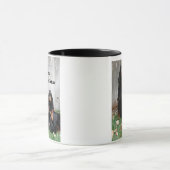 Gordon Setter Generations die op een Mok schildere (Midden)