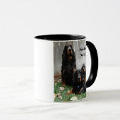 Gordon Setter Generations Painting Ceramic Mok (Voorkant rechts)