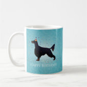 Gordon Setter Happy Birthday Design Koffiemok (Links)