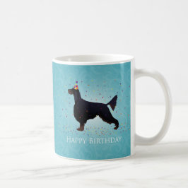 Gordon Setter Happy Birthday Design Koffiemok