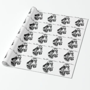 Gordon Setter Happy Face Cadeaupapier