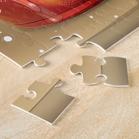 Gordon Setter Holiday Baking: Feestelijke Kerst Legpuzzel (Zijkant)