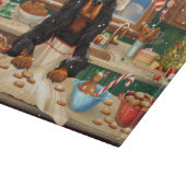 Gordon Setter Holiday Baking: Feestelijke Kerst Snijplank (Hoek)
