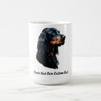 Gordon Setter Hond Maak Uw Eigen Aangepaste Tekst  Koffiemok
