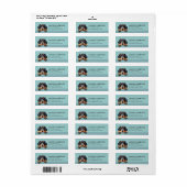Gordon Setter-hond retouradreslabels Etiket (Full Sheet)
