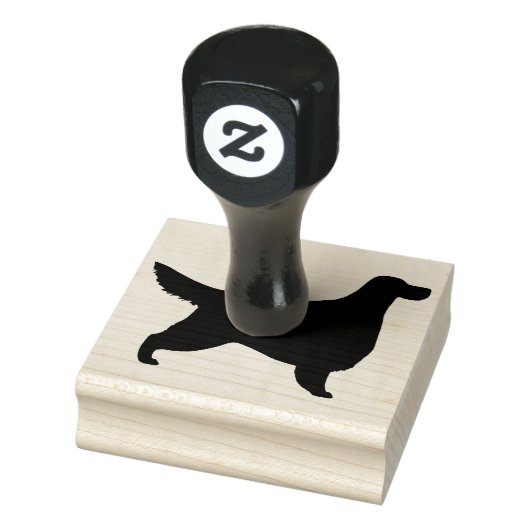 Gordon Setter Hondenras Silhouette Rubber Stamp Rubberstempel (Stempel)