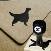 Gordon Setter Hondenras Silhouette Rubber Stamp Rubberstempel