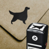 Gordon Setter Hondenras Silhouette Zelfinktende Stempel