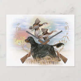 Gordon Setter Hunts Briefkaart