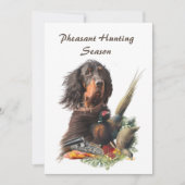 Gordon Setter Kaart (Voorkant)