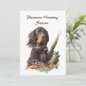 Gordon Setter Kaart (Staand voorkant)