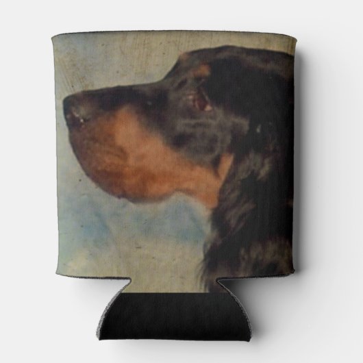 Gordon Setter Kop Blikjeskoeler (Achterkant)