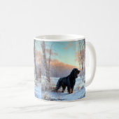 Gordon Setter Laat het Sneeuwen Kerstmis Koffiemok (Voorkant rechts)