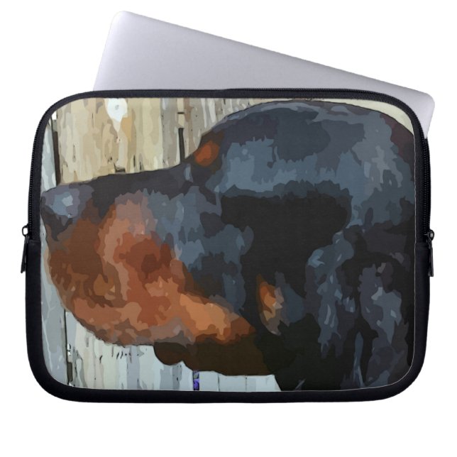 Gordon Setter Laptop Bag Sleeve (Voorkant)