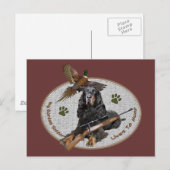 Gordon Setter leeft in de wieg Briefkaart (Voorkant / Achterkant)