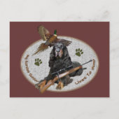 Gordon Setter leeft in de wieg Briefkaart (Voorkant)