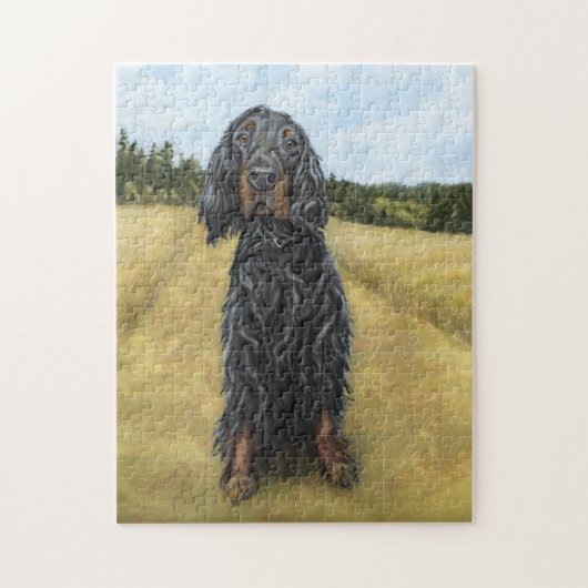 Gordon Setter Legpuzzel (Verticaal)