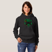 Gordon Setter Leprechaun St Patricks Dag Lucky C Hoodie (Voorkant volledig)