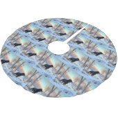 Gordon Setter liet het sneeuwen Kerstmis Kerstboom Rok (Gekanteld)