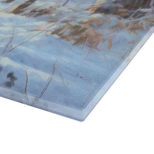 Gordon Setter liet het sneeuwen Kerstmis Snijplank (Hoek)