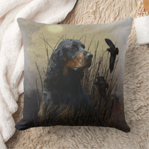 Gordon Setter , maatje voor jagers Kussen