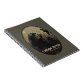 Gordon Setter , maatje voor jagers Notitieboek (Rechterzijde)