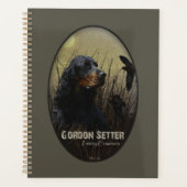 Gordon Setter , maatje voor jagers Planner (Voorkant)