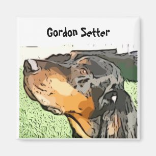 Gordon Setter-magneet Magneet