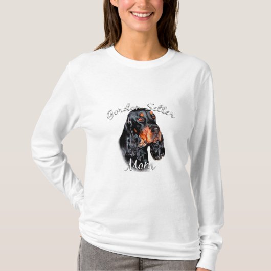 Gordon Setter mam 2 T-shirt (Voorkant)