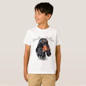 Gordon Setter mam 2 T-shirt (Voorkant volledig)