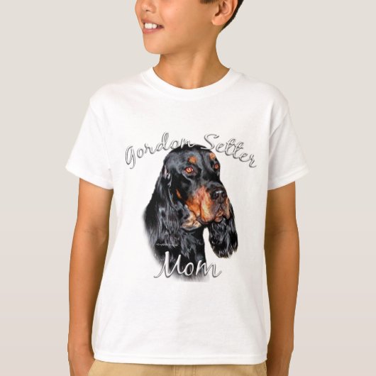 Gordon Setter mam 2 T-shirt (Voorkant)