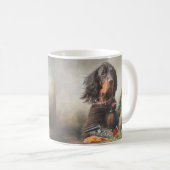 Gordon setter met fazanten, Art Koffiemok (Voorkant rechts)