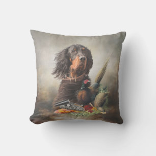 Gordon setter met fazanten, Art Kussen